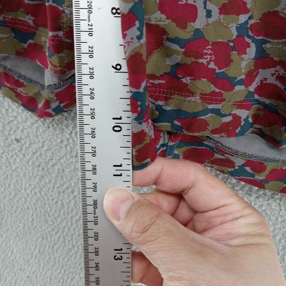 Lululemon Shorts Mens Large Multicolor Urban Leopard Burgundy T.H.E. Drawstring - Picture 4 of 7